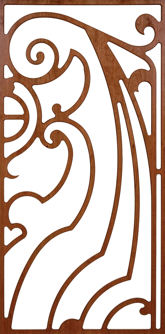 Intra απο ξύλο plywood 3mm-4mm πάχος - Διαχωριστικό τοίχου 300-V145 Δίασταση 30x30 cm Intraeaxys-67wn0272