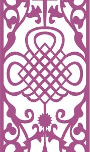 Intra απο ξύλο plywood 3mm-4mm πάχος - Διάνυσμα πάνελ χωρίς ραφή 203 Δίασταση 30x30 cm Intraeaxys-yon842or