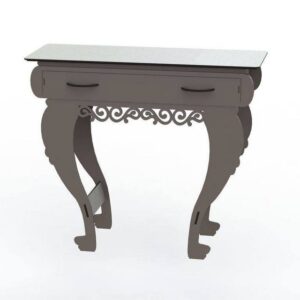 Intra απο ξύλο plywood 3mm-4mm πάχος - Ξύλινο Τραπέζι με Συρτάρια Δίασταση 30x30 cm Intraeaxys-ro6yq527