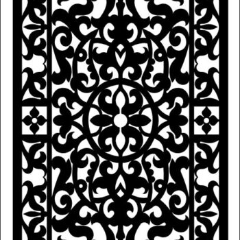 Intra απο ξύλο plywood 3mm-4mm πάχος - Floral μοτίβο οθόνης Δίασταση 30x30 cm Intraeaxys-r1z3dlol - Image 1