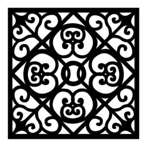 Intra απο ξύλο plywood 3mm-4mm πάχος - Μοτίβο Jali Δίασταση 30x30 cm Intraeaxys-yon8dgor