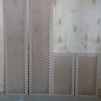 Intra απο ξύλο plywood 3mm-4mm πάχος - Σχεδιασμός μοτίβων διαχωριστικών Δίασταση 30x30 cm Intraeaxys-yon0r8k7 - Image 1