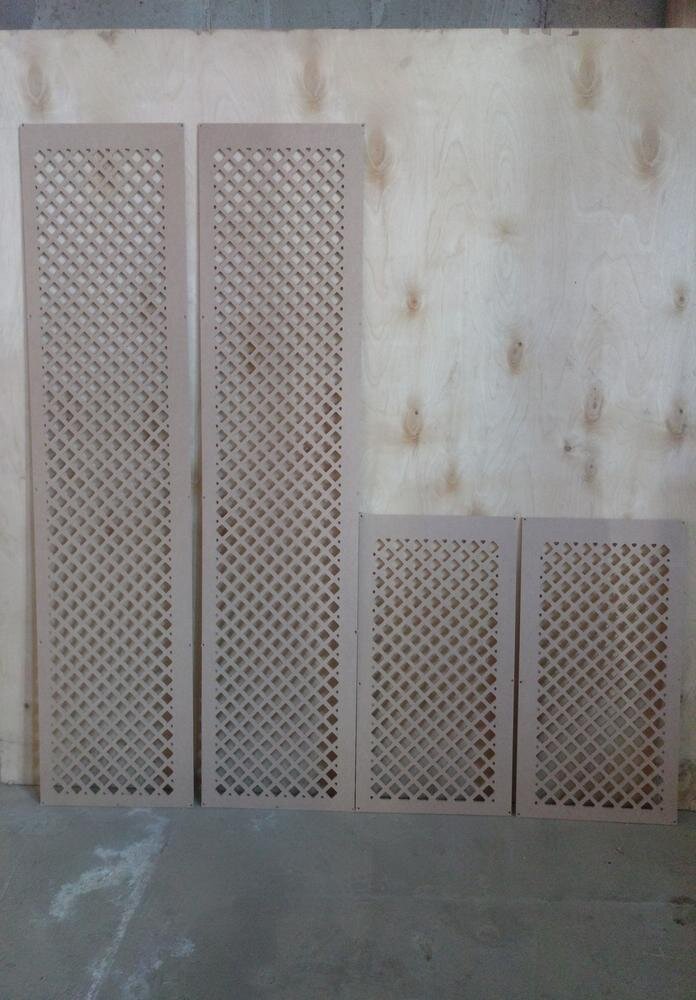 Intra απο ξύλο plywood 3mm-4mm πάχος - Σχεδιασμός μοτίβων διαχωριστικών Δίασταση 30x30 cm Intraeaxys-yon0r8k7