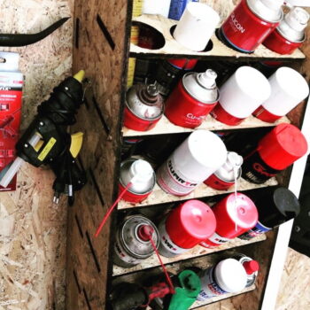 Intra απο ξύλο plywood 3mm-4mm πάχος - Υποδοχή δοχείου ψεκασμού Δίασταση 30x30 cm Intraeaxys-eo0qp591 - Image 1