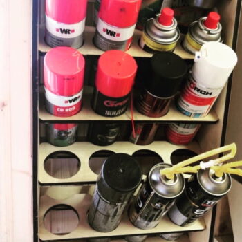 Intra απο ξύλο plywood 3mm-4mm πάχος - Υποδοχή δοχείου ψεκασμού Δίασταση 30x30 cm Intraeaxys-eo0qp591 - Image 4