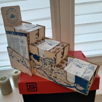 Intra απο ξύλο plywood 3mm-4mm πάχος - Βήμα Display Stand Ράφια λιανικής Δίασταση 30x30 cm Intraeaxys-lopq85z7 - Image 5