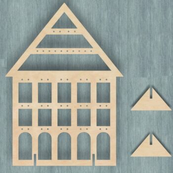 Intra απο ξύλο plywood 3mm-4mm πάχος - Ξύλινο σκουλαρίκι Βάση Σκουλαρίκια Στάση επίδειξης κοσμημάτων Δίασταση 3x3 cm Intraeaxys-voq2k8qo - Image 3