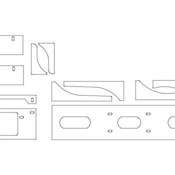 Intra απο ξύλο plywood 3mm-4mm πάχος - Κούνια βαρούλκου καινούργια Δίασταση 30x30 cm Intraeaxys-voq5zeo2 - Image 1