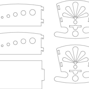 Intra απο ξύλο plywood 3mm-4mm πάχος - Κουνιστή Κούνια Δίασταση 30x30 cm Intraeaxys-pokwr9oj - Image 1
