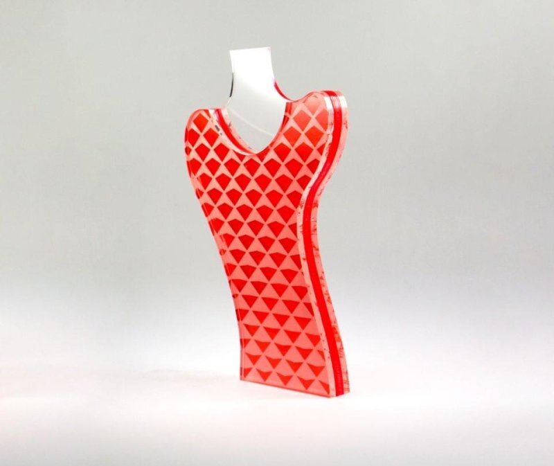 Intra απο ξύλο plywood 3mm-4mm πάχος - Επίδειξη κοσμημάτων Δίασταση 30x30 cm Intraeaxys-eox89wv1