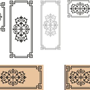 Intra απο ξύλο plywood 3mm-4mm πάχος - Διάνυσμα στολίδια Δίασταση 10x10 cm Intraeaxys-r7v34lod