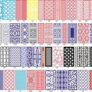 Intra απο ξύλο plywood 3mm-4mm πάχος - Διανυσματικά μοτίβα cdr jali Δίασταση 30x30 cm Intraeaxys-loprzx1w