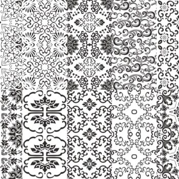 Intra απο ξύλο plywood 3mm-4mm πάχος - Σετ κινεζικού μοτίβου Δίασταση 30x30 cm Intraeaxys-zo9qlx1k - Image 1