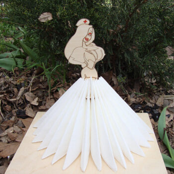 Intra απο ξύλο plywood 3mm-4mm πάχος - Νοσηλευτική θήκη χαρτοπετσέτας Διακόσμηση κουζίνας Δίασταση 30x30 cm Intraeaxys-pok3y4j7 - Image 3