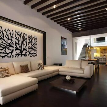 Intra απο ξύλο plywood 3mm-4mm πάχος - Πρότυπο ιδεών μοντέρνας διακόσμησης για την τέχνη του τοίχου δέντρου Δίασταση 30x30 cm Intraeaxys-eo20jnl7 - Image 1