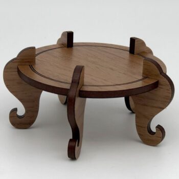 Intra απο ξύλο plywood 3mm-4mm πάχος - Μικρή βάση οθόνης Δίασταση 30x30 cm Intraeaxys-qomm3l5o - Image 1