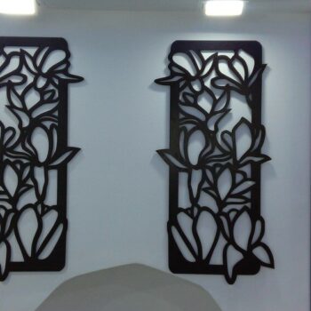 Intra απο ξύλο plywood 3mm-4mm πάχος - Κομψό μοτίβο διακόσμησης δωματίου Δίασταση 30x30 cm Intraeaxys-eo436w1j - Image 1