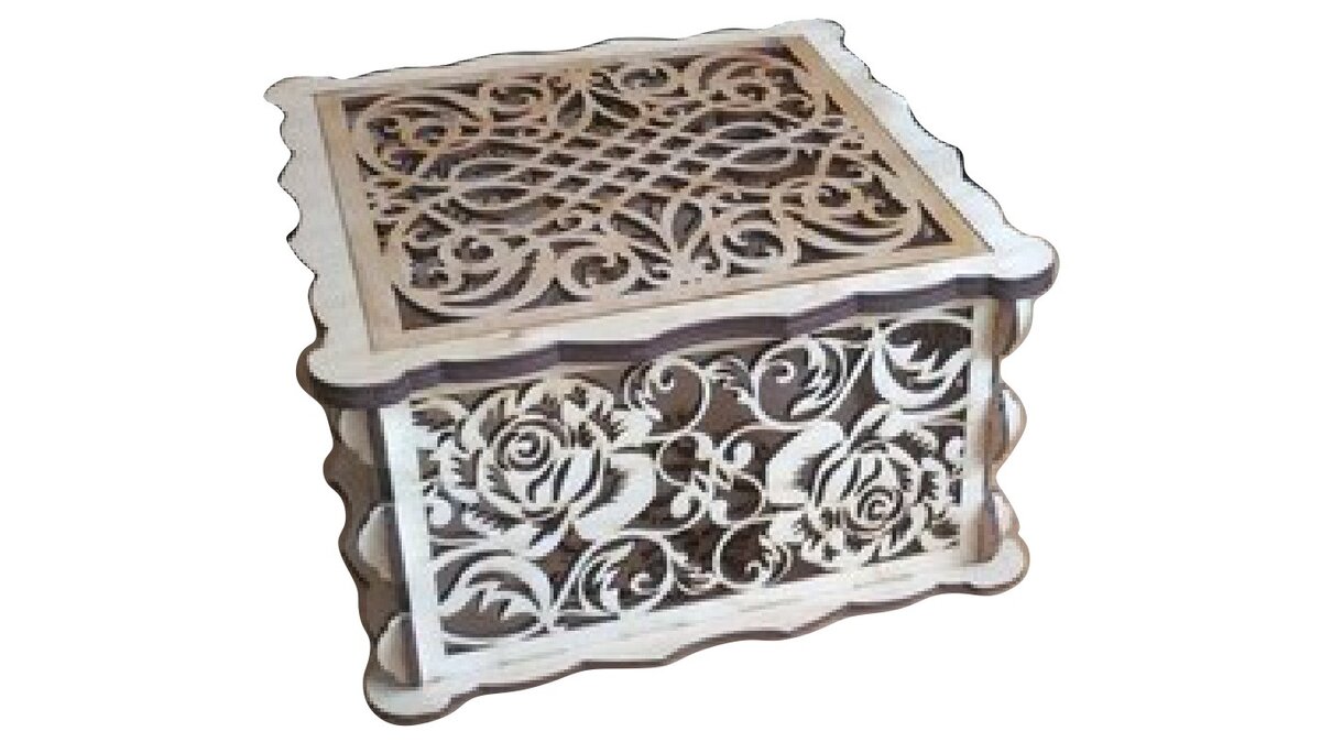 Intra απο ξύλο plywood 3mm-4mm πάχος - Shkatulka 4 χλστ Δίασταση 30x30 cm Intraeaxys-eo4q48g7