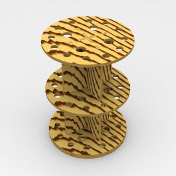 Intra απο ξύλο plywood 3mm-4mm πάχος - Στήριγμα πινέλου βαφής Δίασταση 30x30 cm Intraeaxys-e1gkgpyo - Image 1