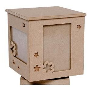 Intra απο ξύλο plywood 3mm-4mm πάχος - Porta Retrato Giratorio Mdf Δίασταση 30x30 cm Intraeaxys-0754ekoz