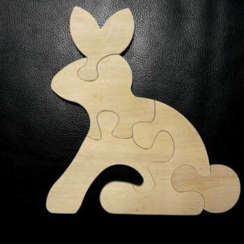 Intra απο ξύλο plywood 3mm-4mm πάχος - Παζλ με ζώα Δίασταση 30x30 cm Intraeaxys-07540koz - Image 1