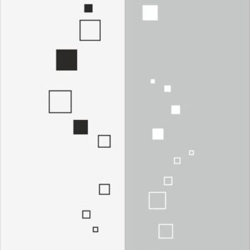 Intra απο ξύλο plywood 3mm-4mm πάχος - Αφηρημένη γεωμετρική μόδα μοτίβο αμμοβολής Δίασταση 30x30 cm Intraeaxys-r7vxw6od - Image 1