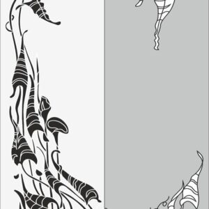 Intra απο ξύλο plywood 3mm-4mm πάχος - Αφηρημένο μοτίβο αμμοβολής χωρίς ραφή πρότυπο Δίασταση 30x30 cm Intraeaxys-d1lrj61m