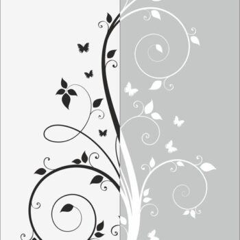 Intra απο ξύλο plywood 3mm-4mm πάχος - Βικτωριανό μοτίβο διάνυσμα μοτίβο αμμοβολής Δίασταση 30x30 cm Intraeaxys-ro6g327x - Image 1