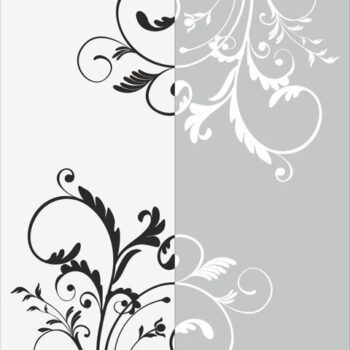 Intra απο ξύλο plywood 3mm-4mm πάχος - Διακοσμητικό λουλουδάτο μοτίβο αμμοβολής Δίασταση 30x30 cm Intraeaxys-m1dx4e7k - Image 1