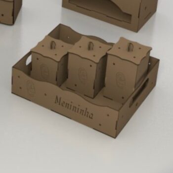 Intra απο ξύλο plywood 3mm-4mm πάχος - Mason Jar Tray Baby Toddler Toy Mdf 3mm Δίασταση 30x30 cm Intraeaxys-078y045o - Image 1