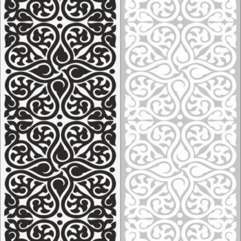 Intra απο ξύλο plywood 3mm-4mm πάχος - Χωρίς ραφή πρότυπο αμμοβολής Δίασταση 30x30 cm Intraeaxys-pok248oj - Image 1