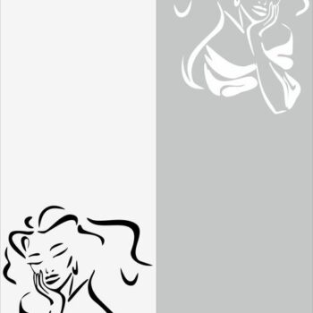 Intra απο ξύλο plywood 3mm-4mm πάχος - Miss Beauty Sandblast Pattern Δίασταση 30x30 cm Intraeaxys-r1zek21l - Image 1