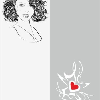 Intra απο ξύλο plywood 3mm-4mm πάχος - Σκίτσο του μοντέρνου σχεδίου αμμοβολής νεαρών κοριτσιών Δίασταση 30x30 cm Intraeaxys-6o3g3p7n - Image 1