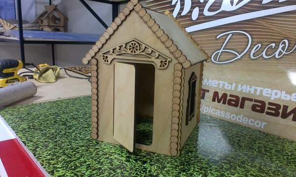 Intra απο ξύλο plywood 3mm-4mm πάχος - House 3D παζλ Δίασταση 40x50 cm Intraeaxys-joe4z816