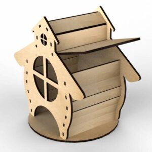 Intra απο ξύλο plywood 3mm-4mm πάχος - Σχέδιο τσαγιού από κόντρα πλακέ για τσίμπημα Δίασταση 30x30 cm Intraeaxys-qoml3813