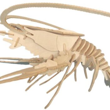 Intra απο ξύλο plywood 3mm-4mm πάχος - Αρχείο 3D Puzzle DWG Lobster Δίασταση 30x30 cm Intraeaxys-r7v0vzod - Image 1