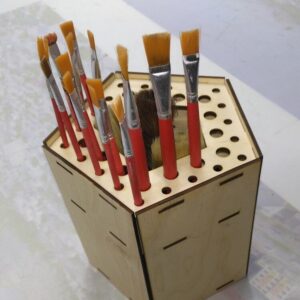 Intra απο ξύλο plywood 3mm-4mm πάχος - Ξύλινο πινελάκι βαφής Δίασταση 30x30 cm Intraeaxys-eo0q0yg1