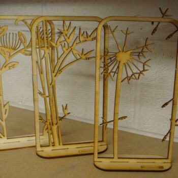 Intra απο ξύλο plywood 3mm-4mm πάχος - Σταντ κοσμημάτων Δίασταση 30x30 cm Intraeaxys-lopgnkow - Image 1