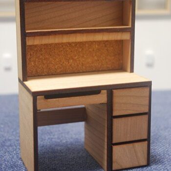 Intra απο ξύλο plywood 3mm-4mm πάχος - Μινιατούρα αρχείου PDF πρότυπο γραφείου κοιτώνα Δίασταση 30x30 cm Intraeaxys-lopqer57 - Image 4