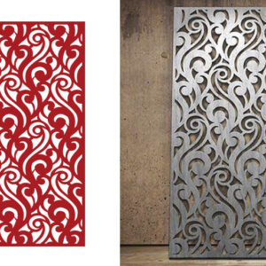 Intra απο ξύλο plywood 3mm-4mm πάχος - Σχέδιο Jali κοπής 2D MDF CNC Δίασταση 30x30 cm Intraeaxys-51rlyd16