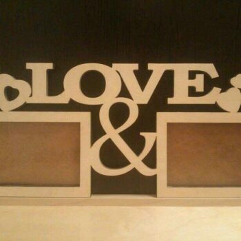 Intra απο ξύλο plywood 3mm-4mm πάχος - Διακοσμητικά κουφώματα αγάπης από κόντρα πλακέ Δίασταση 30x30 cm Intraeaxys-yon068k7 - Image 1