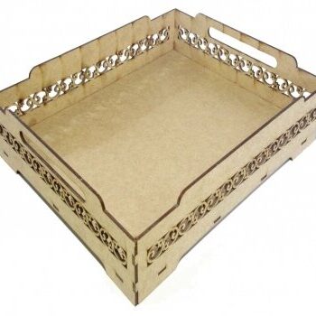 Intra απο ξύλο plywood 3mm-4mm πάχος - Μπαντέχα Μαργαρίδας Δίασταση 30x30 cm Intraeaxys-0754g8oz - Image 1