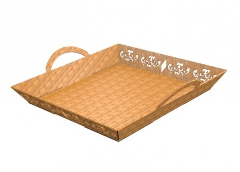 Intra απο ξύλο plywood 3mm-4mm πάχος - Δίσκος αρχείου DWG Δίασταση 30x30 cm Intraeaxys-yonk9kor