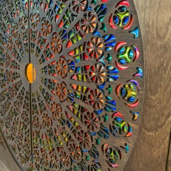 Intra απο ξύλο plywood 3mm-4mm πάχος - Διακοσμητικό Κομμό Δίασταση 30x30 cm Intraeaxys-lopq62z7 - Image 4