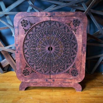 Intra απο ξύλο plywood 3mm-4mm πάχος - Διακοσμητικό Κομμό Δίασταση 30x30 cm Intraeaxys-lopq62z7 - Image 5