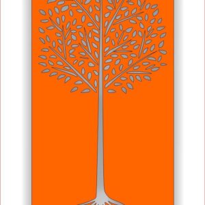 Intra απο ξύλο plywood 3mm-4mm πάχος - Μοτίβο οθόνης δέντρου Δίασταση 30x30 cm Intraeaxys-6o359p1n