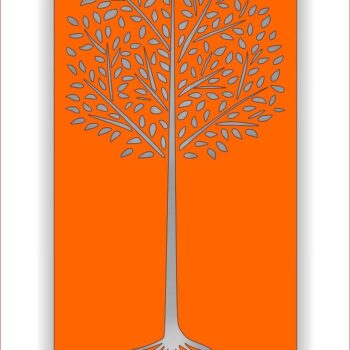 Intra απο ξύλο plywood 3mm-4mm πάχος - Μοτίβο οθόνης δέντρου Δίασταση 30x30 cm Intraeaxys-6o359p1n - Image 1