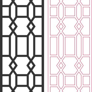 Intra απο ξύλο plywood 3mm-4mm πάχος - Όμορφο μοτίβο χωρισμάτων σαλονιού Δίασταση 30x30 cm Intraeaxys-eo0rqgog
