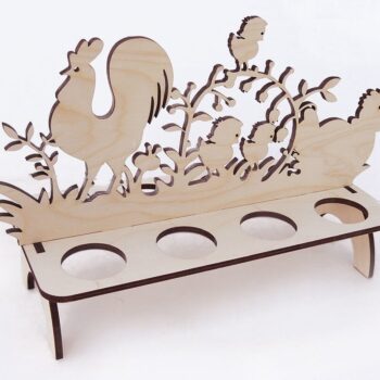 Intra απο ξύλο plywood 3mm-4mm πάχος - Πρότυπο βάσης πασχαλινών αυγών Δίασταση 30x30 cm Intraeaxys-yon0x6p7 - Image 1