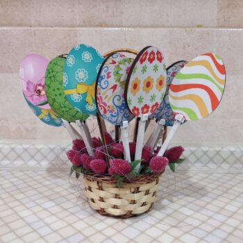 Intra απο ξύλο plywood 3mm-4mm πάχος - Κόντρα πλακέ Πάσχα Δίασταση 30x30 cm Intraeaxys-6o3yvlk7 - Image 1